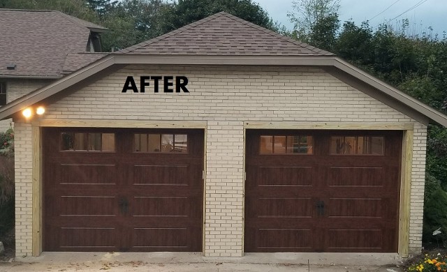 After, 2 Car Garage