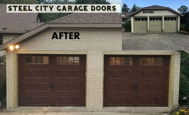 Three Door Conversion to Two Door Garage